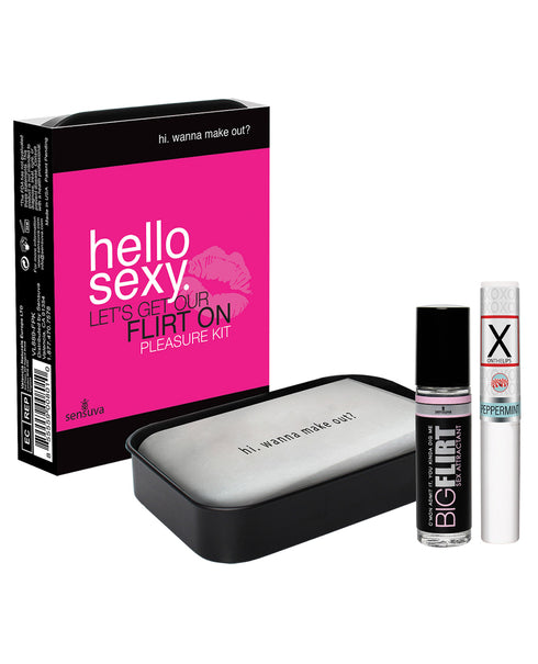 Sensuva Hello Sexy Vamos a conseguir nuestro coqueteo en el kit de placer